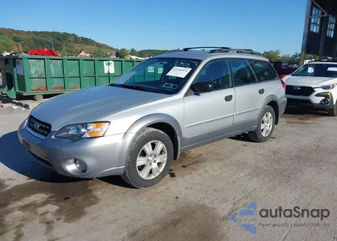 2005 Subaru Legacy Outback 2.5I from USA, damaged, VIN 4S4BP61C257391078